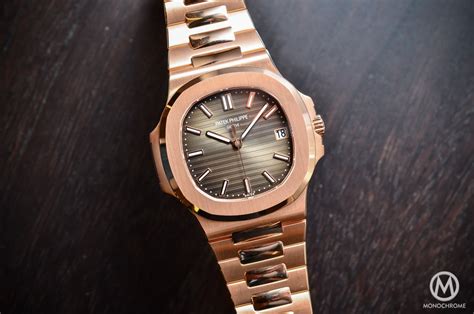 Patek Philippe Nautilus 5711/1R Rose Gold Chocolate Dial